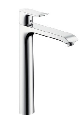 Baterie lavoar Hansgrohe Metris 260 ventil pop-up pentru lavoar tip bol crom