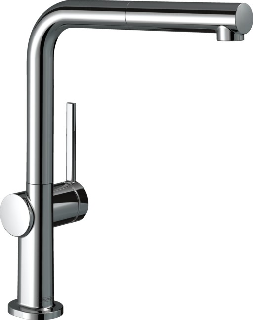 Baterie bucatarie Hansgrohe Talis M54 270 cu pipa extractibila crom