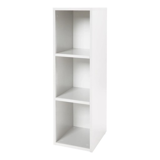 Bibliotecă pentru copii albă 27x88 cm – Roba