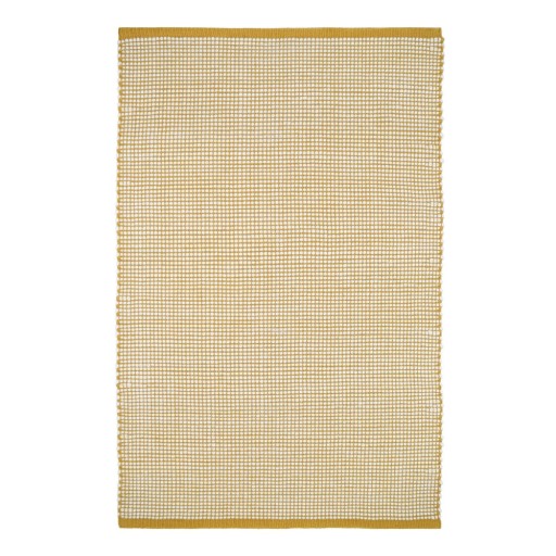 Covor galben cu lână 200x140 cm Bergen - Nattiot