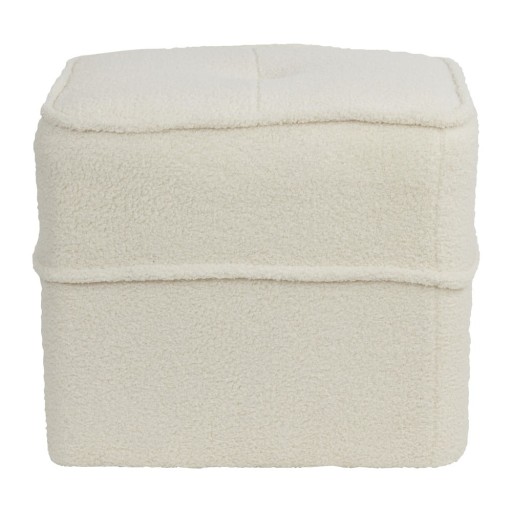 Puf bej 40x40 cm Kiki - Light & Living