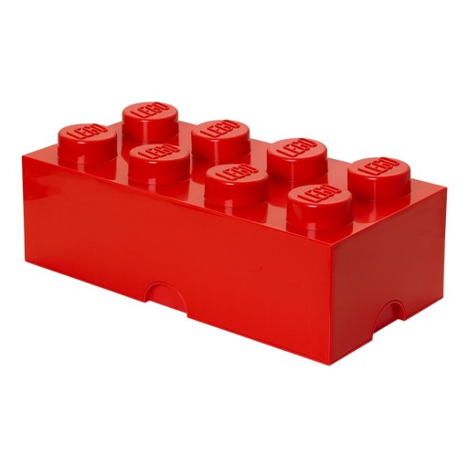 Cutie depozitare LEGO®, roșu