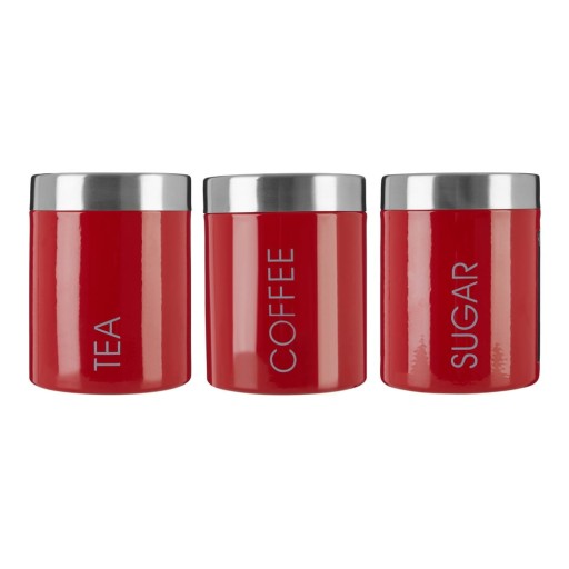 Recipiente 3 buc. din metal pentru cafea – Premier Housewares