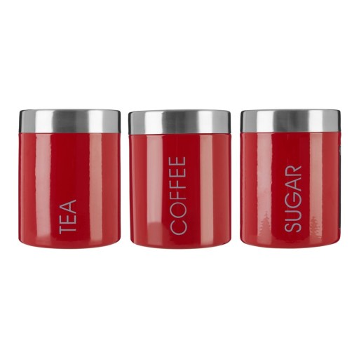 Recipiente 3 buc. din metal pentru cafea – Premier Housewares