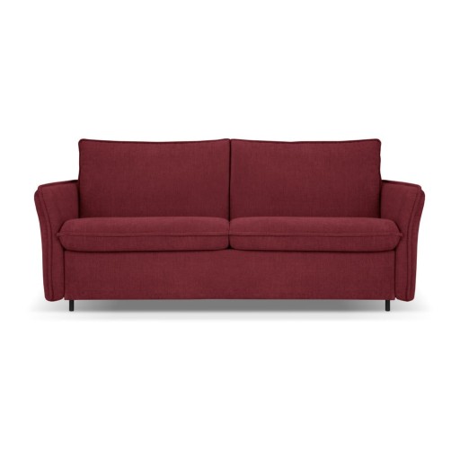 Canapea burgundy extensibilă 166 cm Dalida – Micadoni Home