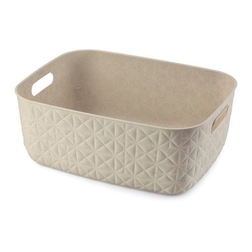 Coș de depozitare din plastic 38x29x14 cm Softex – Curver