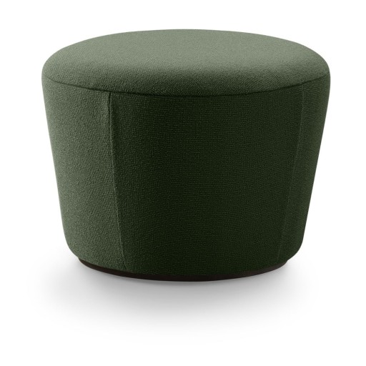 Taburet verde cu tapițerie din lână Naïve – EMKO