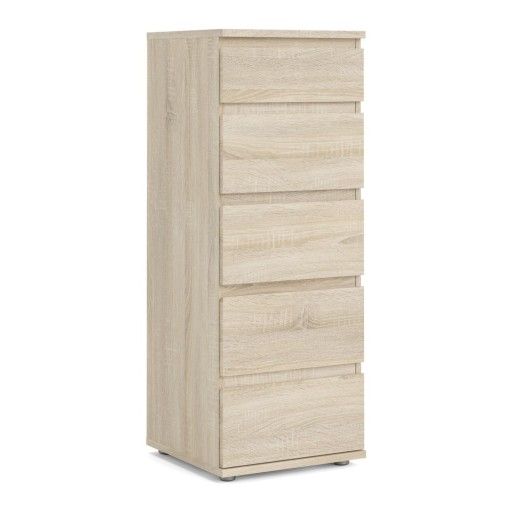Comodă cu aspect de stejar Tvilum Nova, 40x107 cm