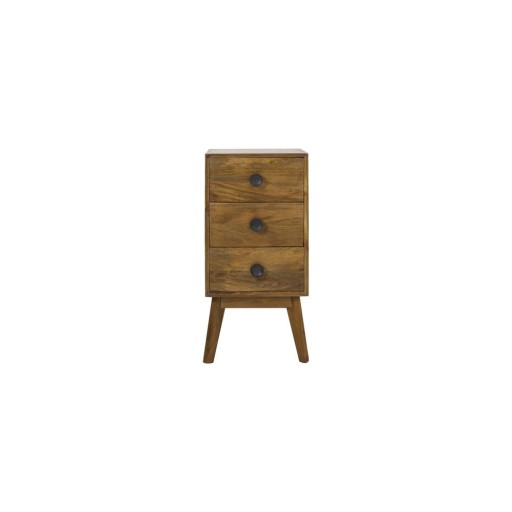 Comodă maro înaltă din lemn 40x80 cm Espita – Light & Living