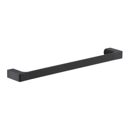 Suport de prosoape din alamă Sapho Pirenei, lățime 45 cm, negru