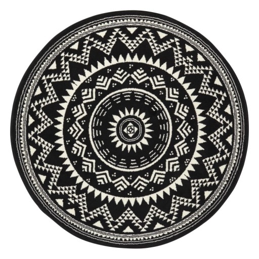 Covor Hanse Home Celebration Valencia, ø 200 cm, negru