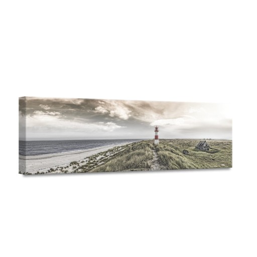 Tablou Styler Canvas By The Sea Beacon View, 45 x 140 cm