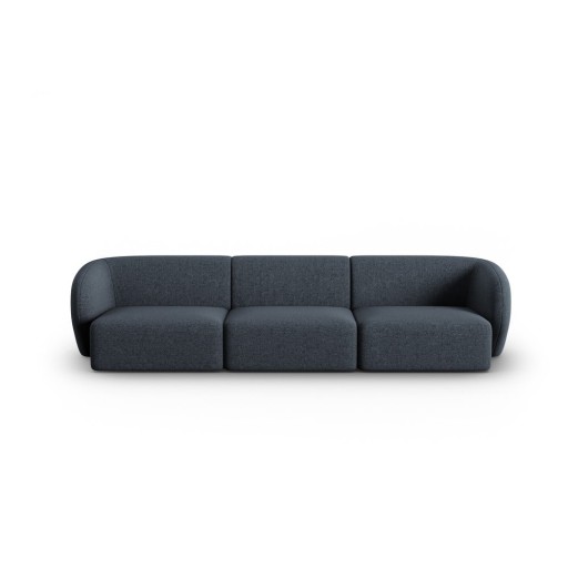 Canapea albastră 259 cm Shane – Micadoni Home