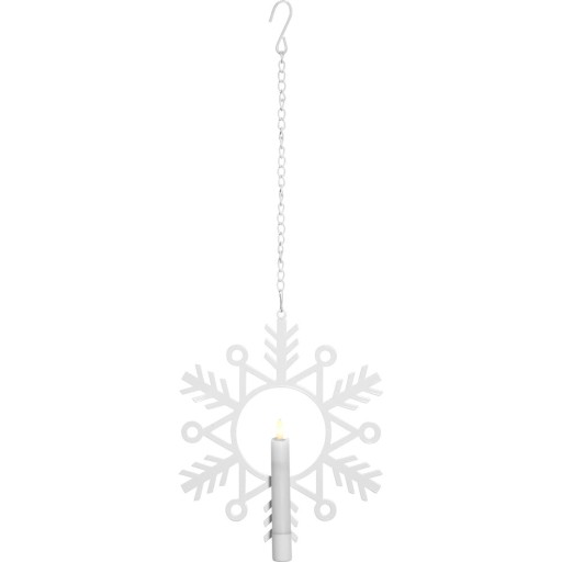 Decorațiune luminoasă albă Flamme Snow – Star Trading