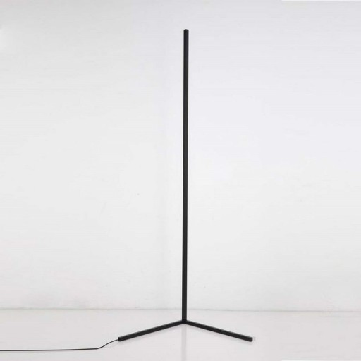 Lampadar negru LED cu control prin telecomandă/cu intensitate reglabilă (înălțime 150 cm) – Squid Lighting