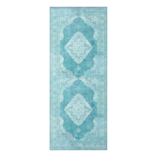 Traversă Nouristan Carme, 80 x 200 cm, turcoaz