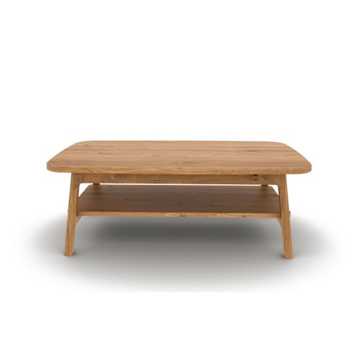 Măsuță de cafea în culoare naturală din lemn de stejar 70x110 cm Twig – The Beds