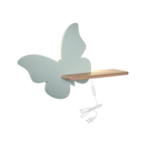 Corp de iluminat pentru copii verde mentă Butterfly – Candellux Lighting