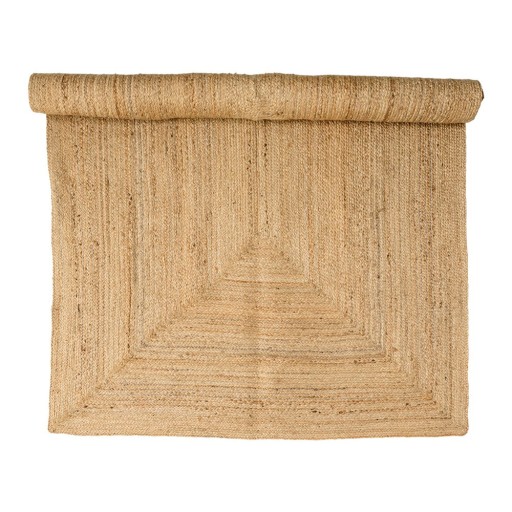 Covor din iută Bloomingville Nat, 140 x 200 cm, maro