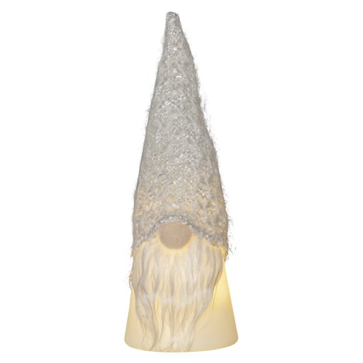 Decorațiune luminoasă de Crăciun alb-gri ø 6,5 cm Joylight – Star Trading