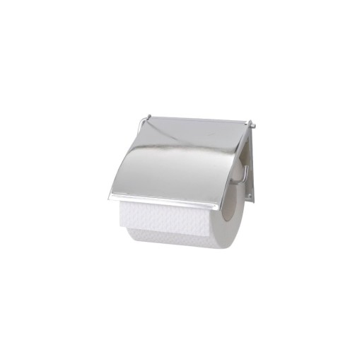 Suport de perete pentru hârtie igienică, din inox Wenko Cover