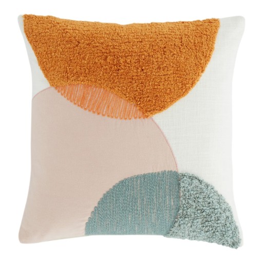 Pernă decorativă 45x45 cm Tufted Semi Circles – Pineapple Elephant