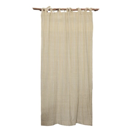 Draperie Really Nice Things Cortina Hogar Yellow Marine Stripes, galben