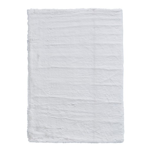Covor Think Rugs Teddy, 60 x 120 cm, alb fildeș