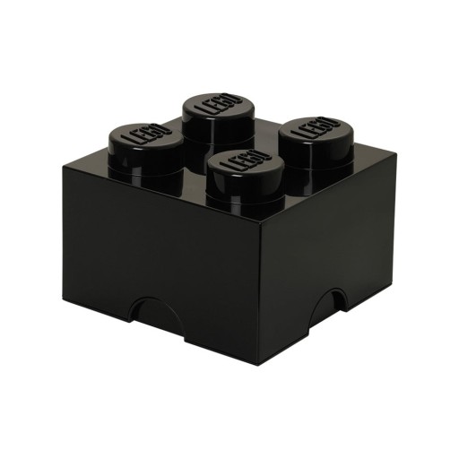 Cutie depozitare LEGO®, negru