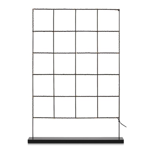 Decorațiune luminoasă Markslöjd Elisabeth, înălțime 61 cm, negru