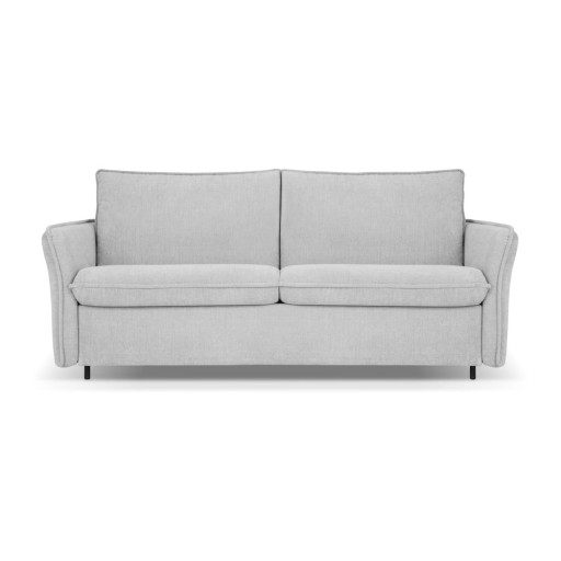 Canapea gri deschis extensibilă 166 cm Dalida – Micadoni Home