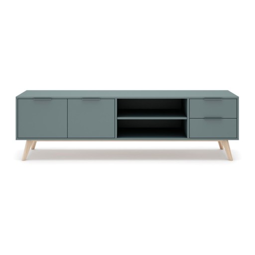 Masă TV verde 180x53 cm Pisco – Marckeric