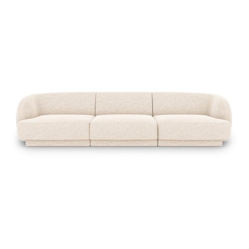 Canapea crem 259 cm Miley – Micadoni Home