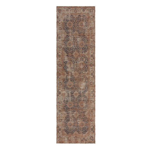 Covor tip traversă în culoare naturală handmade din amestec de iută 60x230 cm Miley – Flair Rugs