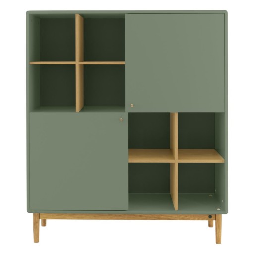 Bibliotecă verde 118x138 cm Color Living – Tom Tailor