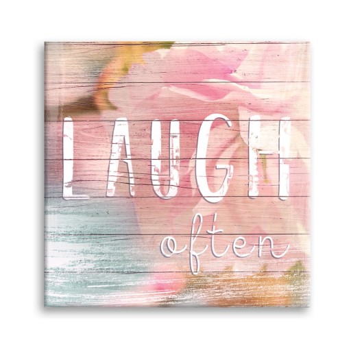 Tablou Styler Canvas Dreams Laugh, 32 x 32 cm