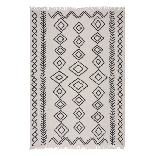 Covor negru-alb 160x230 cm Edie – Flair Rugs