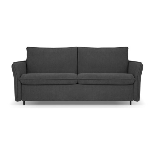Canapea gri închis extensibilă 166 cm Dalida – Micadoni Home