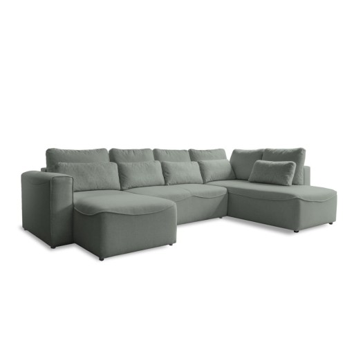 Colțar verde deschis extensibil (colț în formă de "U") Homely Tommy – Miuform