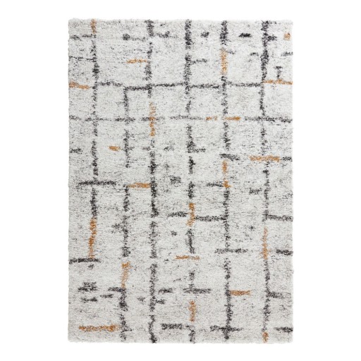 Covor Mint Rugs Grid, 120 x 170 cm, crem