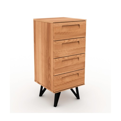 Comodă înaltă din lemn de fag 45x100 cm Golo - The Beds