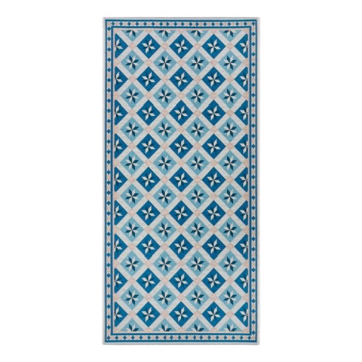 Covor albastru de tip traversă 75x150 cm Cappuccino Classic – Hanse Home