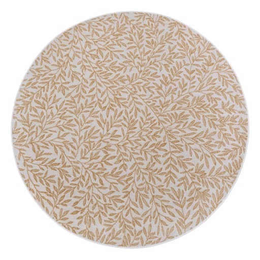 Covor crem rotund ø 160 cm Twig – Hanse Home