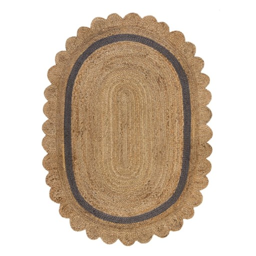 Covor în culoare naturală handmade din iută 120x170 cm Grace – Flair Rugs