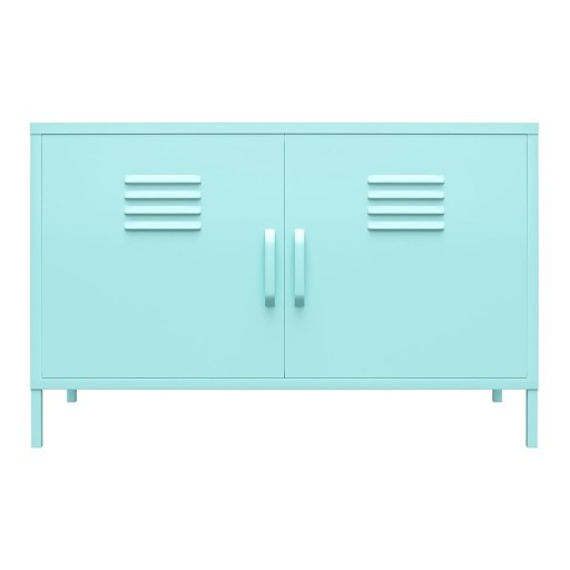 Dulap metalic albastru deschis 100x64 cm Cache - Novogratz