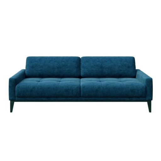 Canapea MESONICA Musso Tufted, albastru, 210 cm