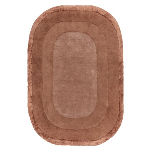 Covor cărămiziu handmade din amestesc de lână 200x290 cm Halo – Asiatic Carpets