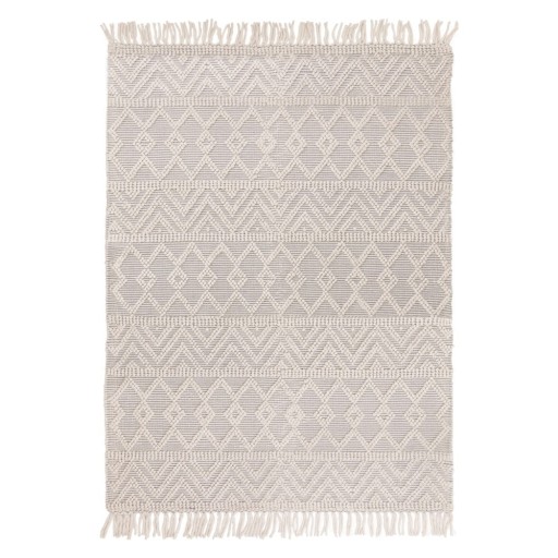 Covor gri deschis din lână 200x290 cm Asra – Asiatic Carpets