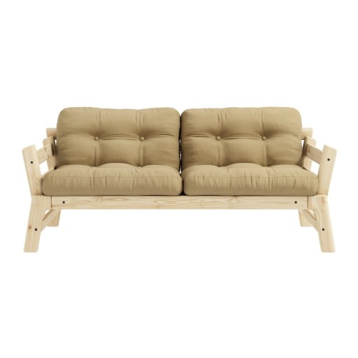 Canapea variabilă Karup Design Step Natural Clear/Wheat Beige