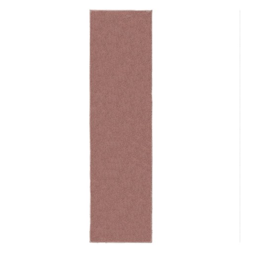 Covor tip traversă roz din fibre reciclate 60x230 cm Sheen – Flair Rugs